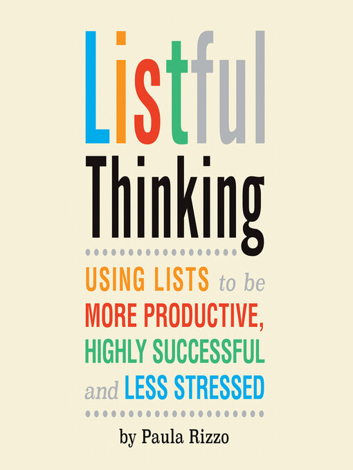 Title details for Listful Thinking by Paula Rizzo - Available